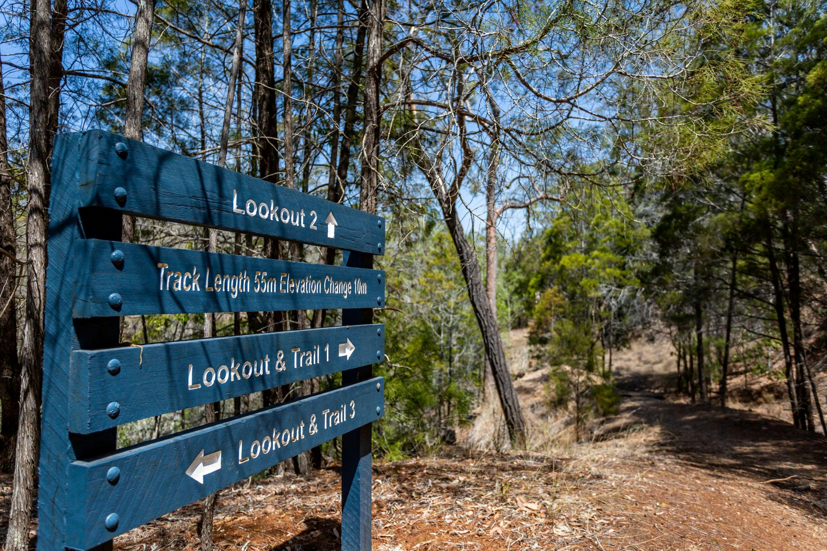 Kinbombi Falls Signage