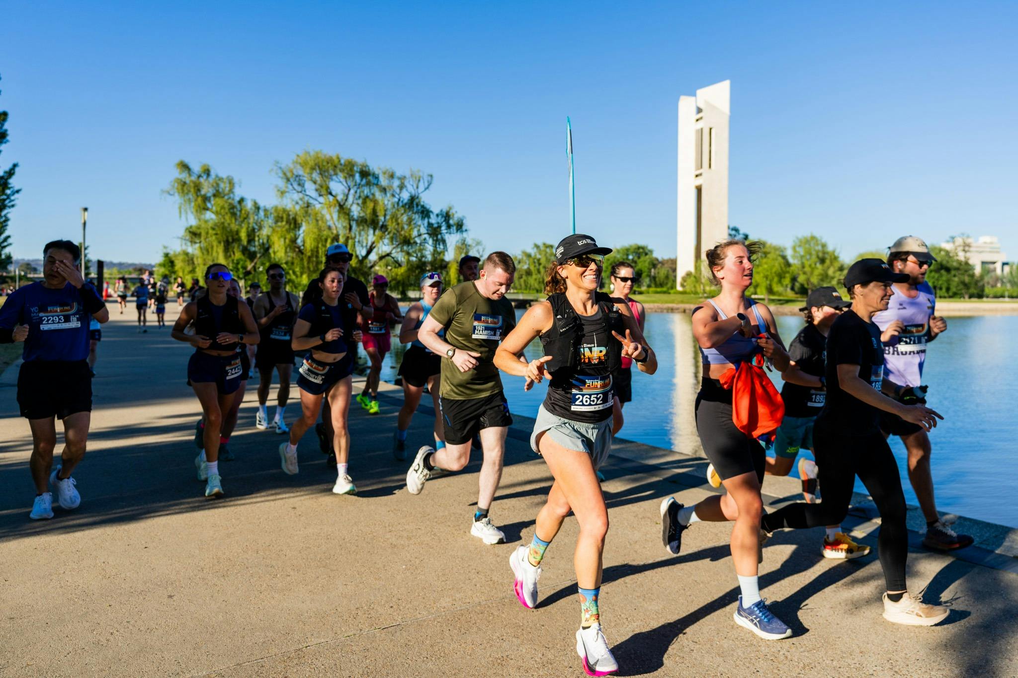 Runner in Canberra