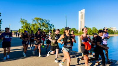 Runner in Canberra