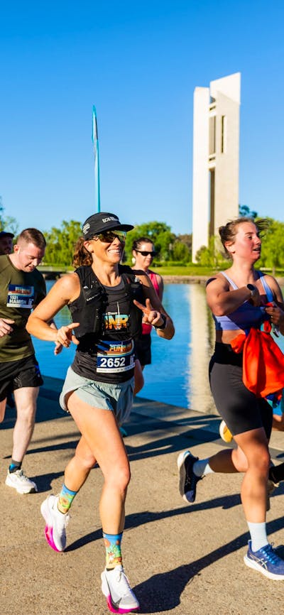 Runner in Canberra