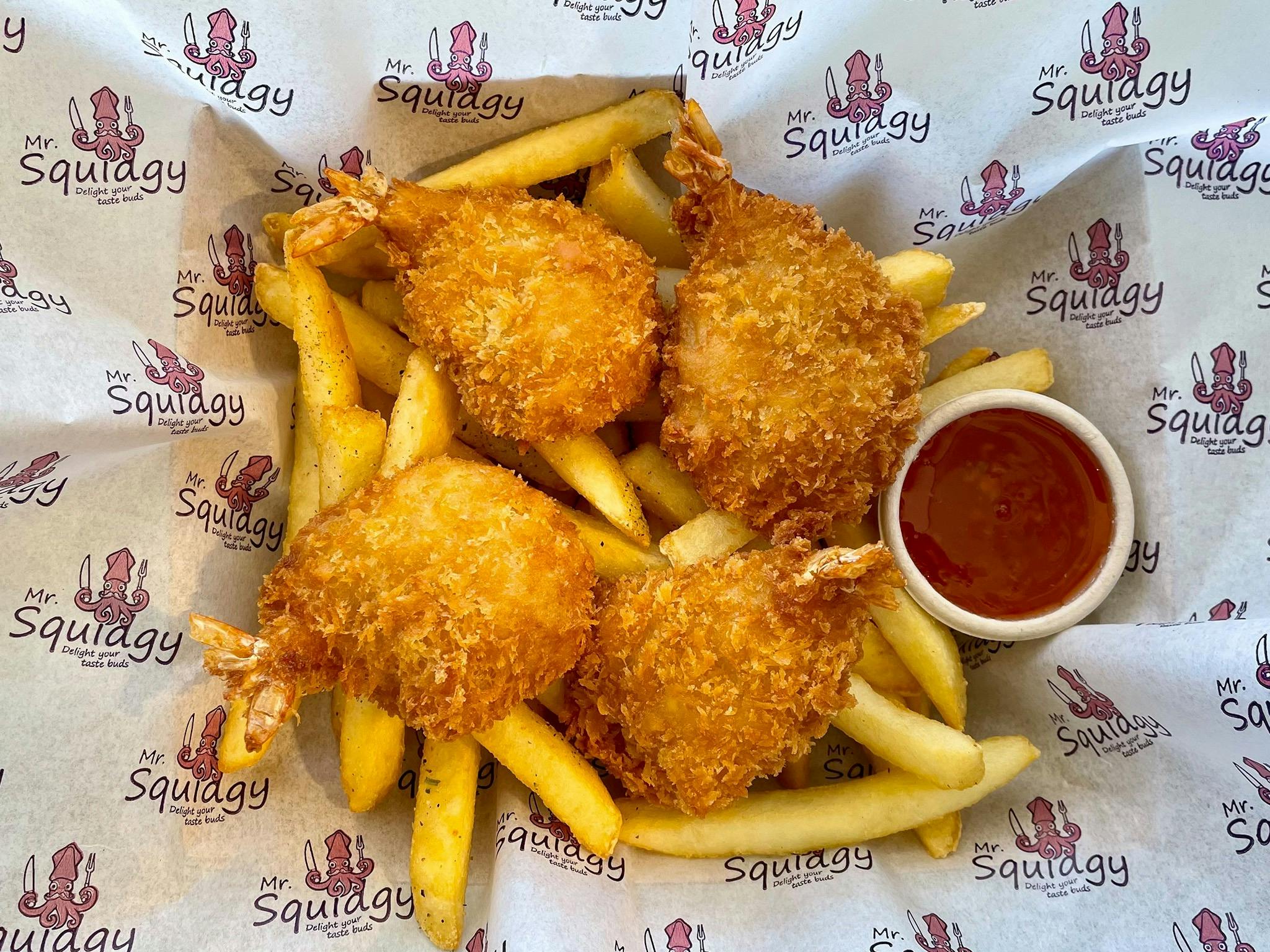 Prawn and Chips