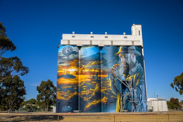 Lameroo Silo Art