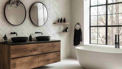Freshly renovated bathroom by The Works