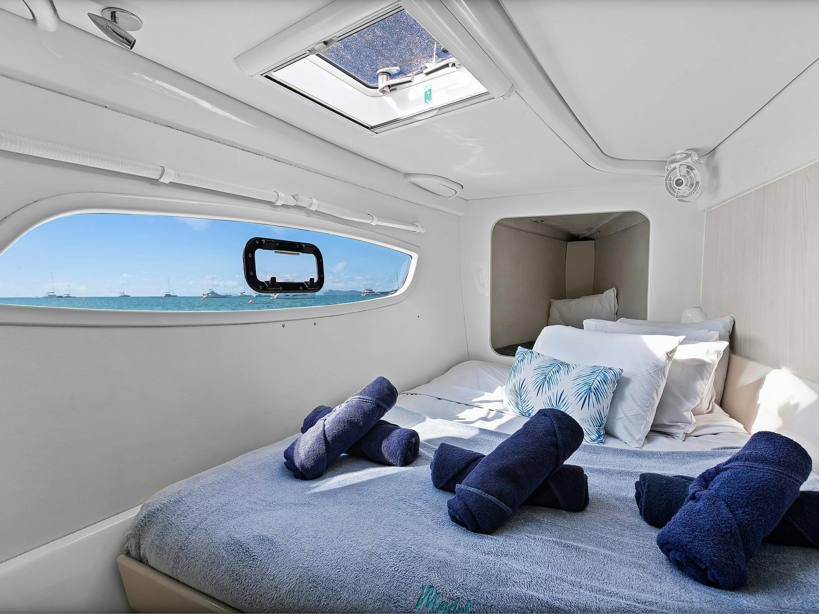 Leopard 44 - forward port cabin