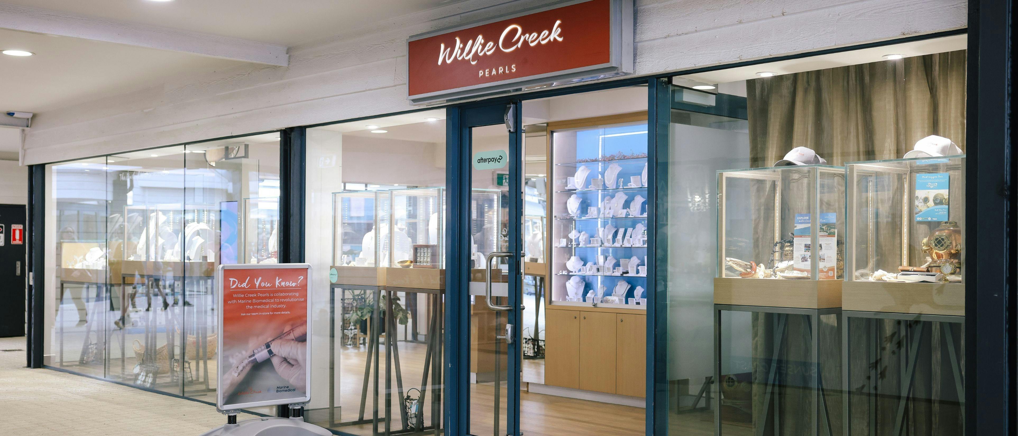 Willie Creek Pearls Hillarys Showroom