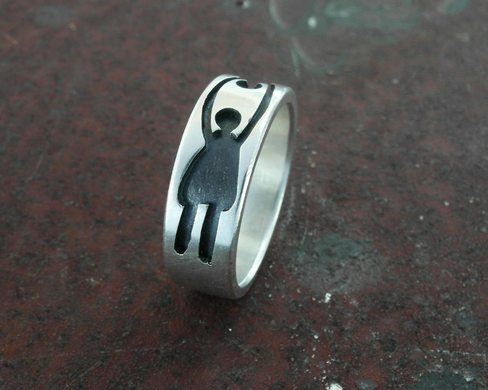 Ring made by student in the class