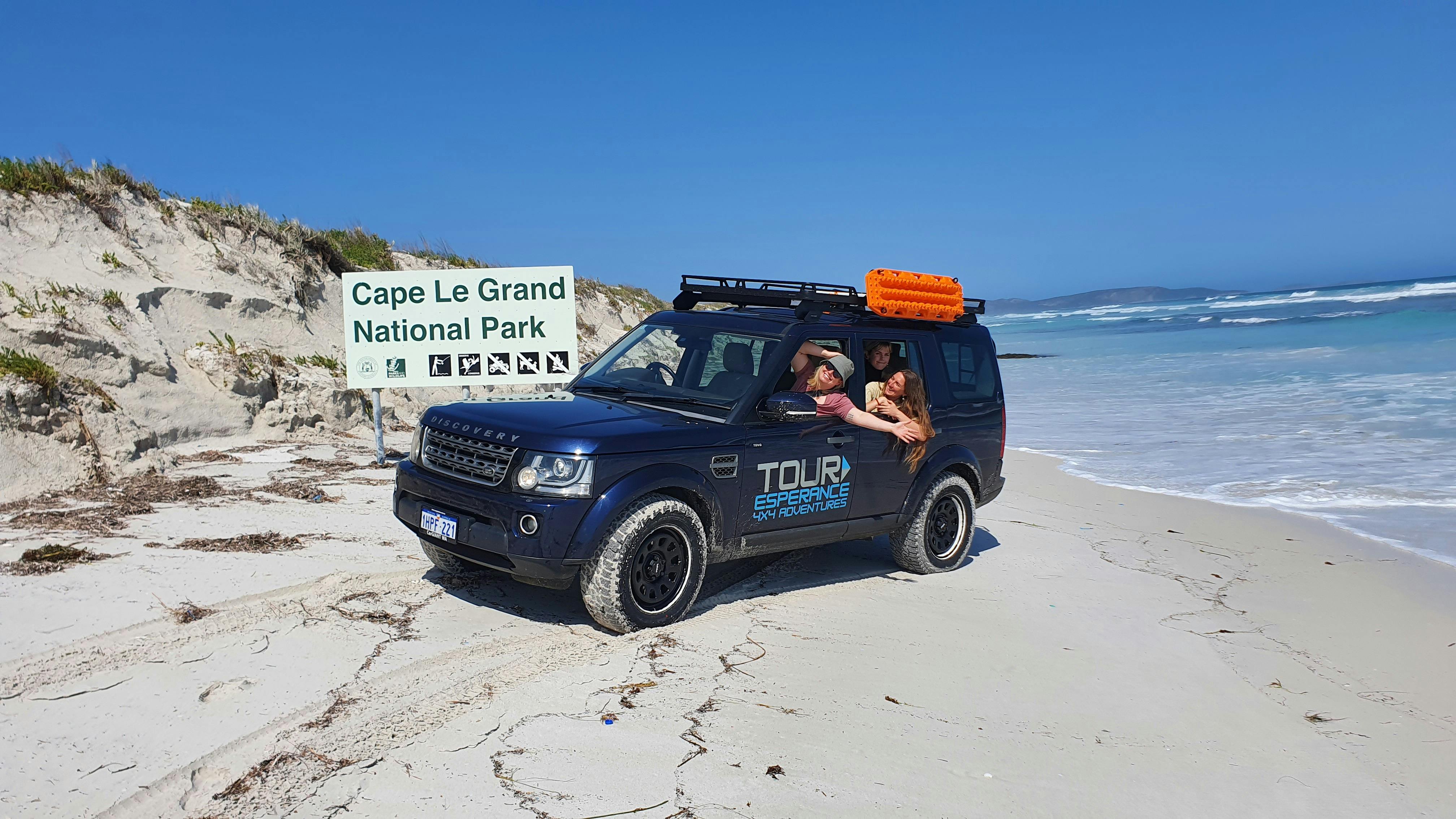 Entering Cape Le Grand National Park