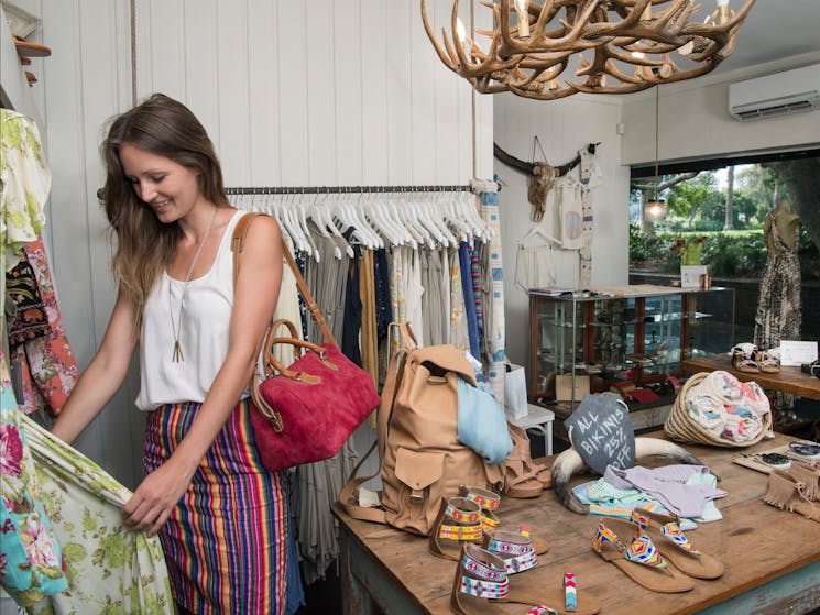 Shopping in Cronulla Plaza