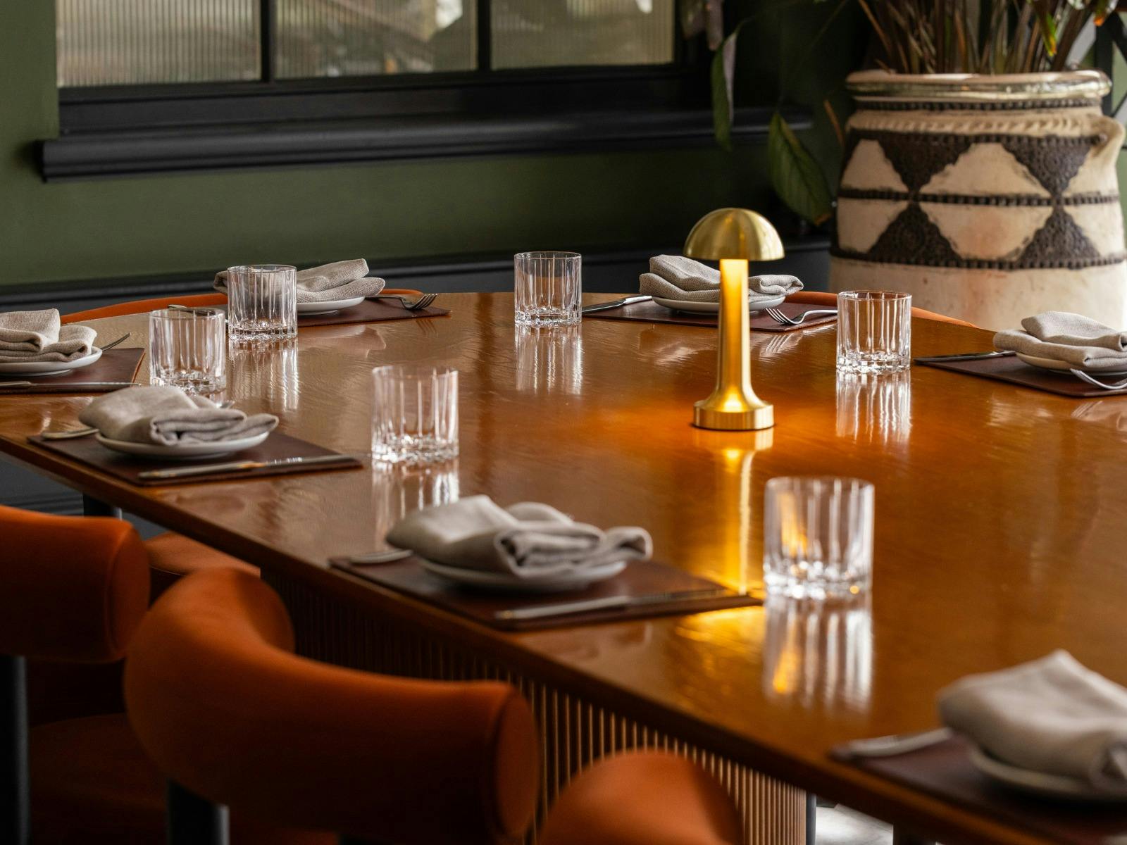 Outlook onto Private dining room