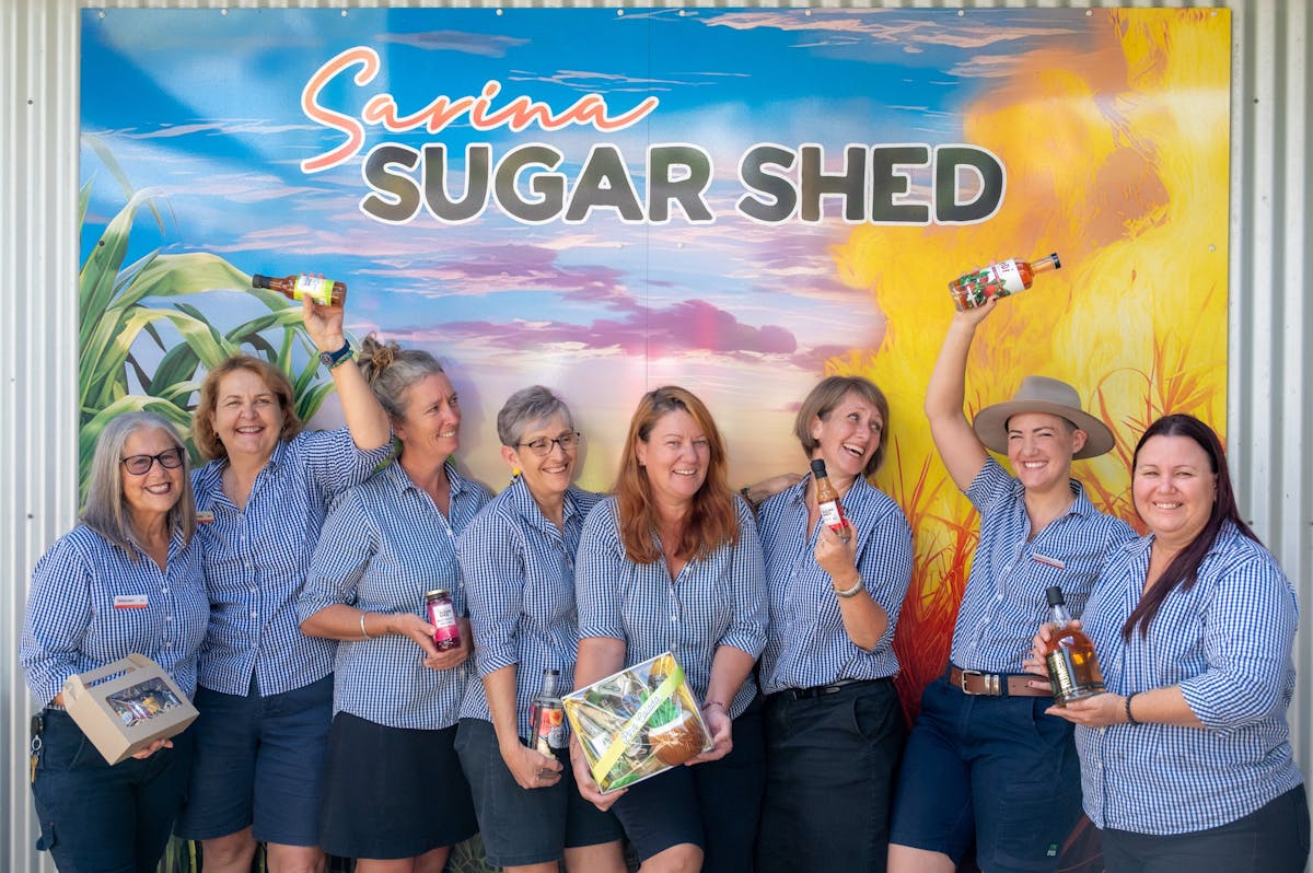 Sarina Sugar Shed Daily Guided Tours Café Distillery Gift Store Mackay Queensland