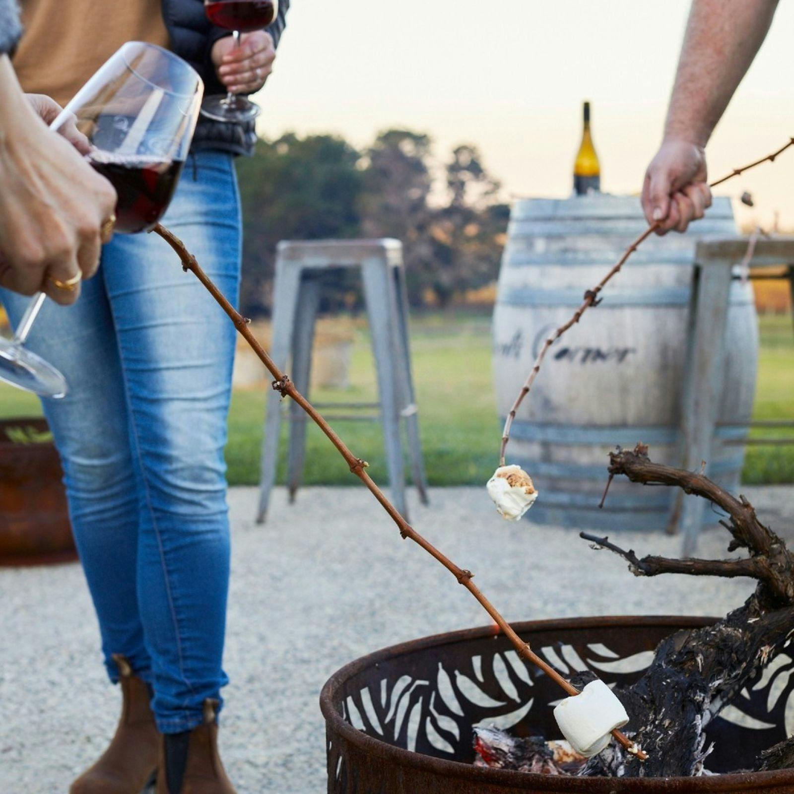 Fire Pot and Marshmallow