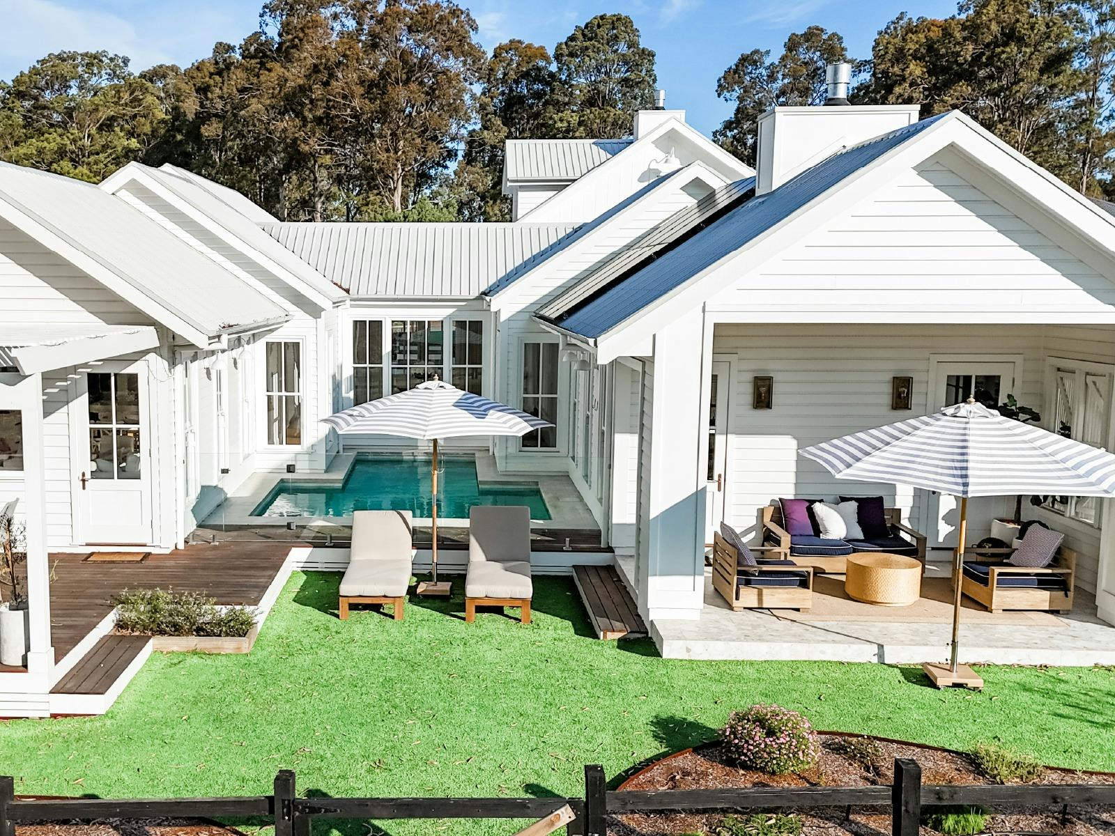 The Homestead outdoor area