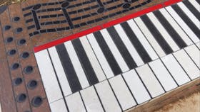 Piano Park Bench, Moonta