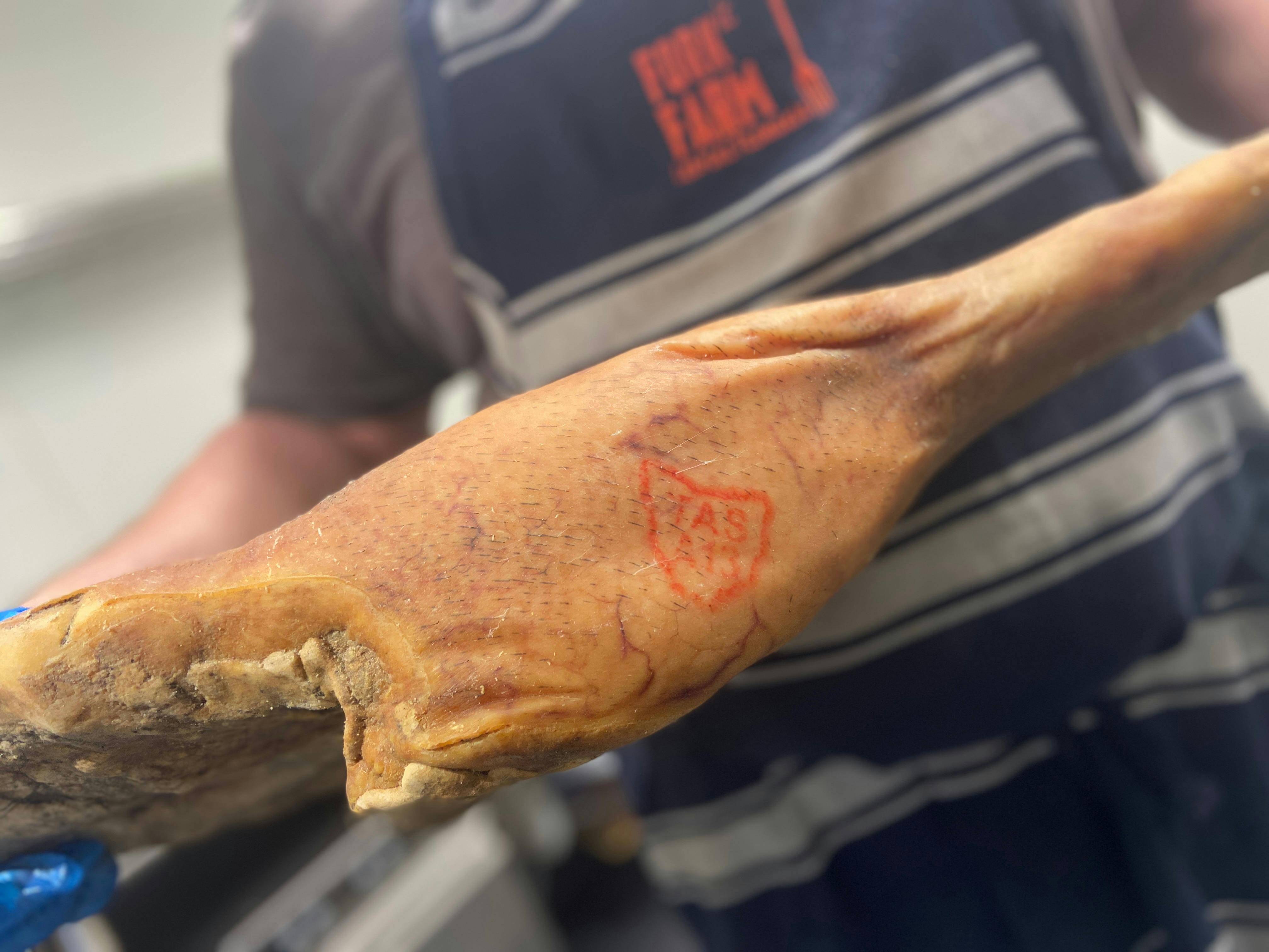 All natural charcuterie produced on farm.
