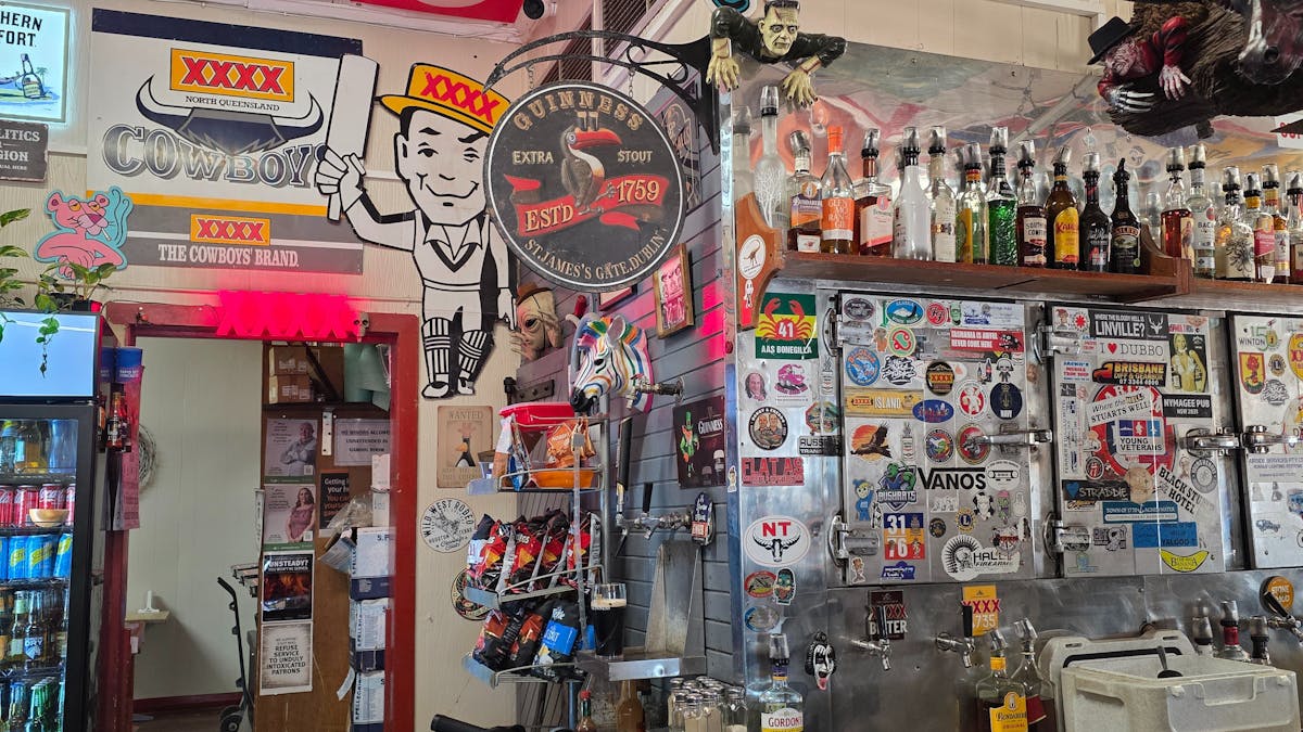 Tap beer including Guinness, dont forget the Margaritas!!