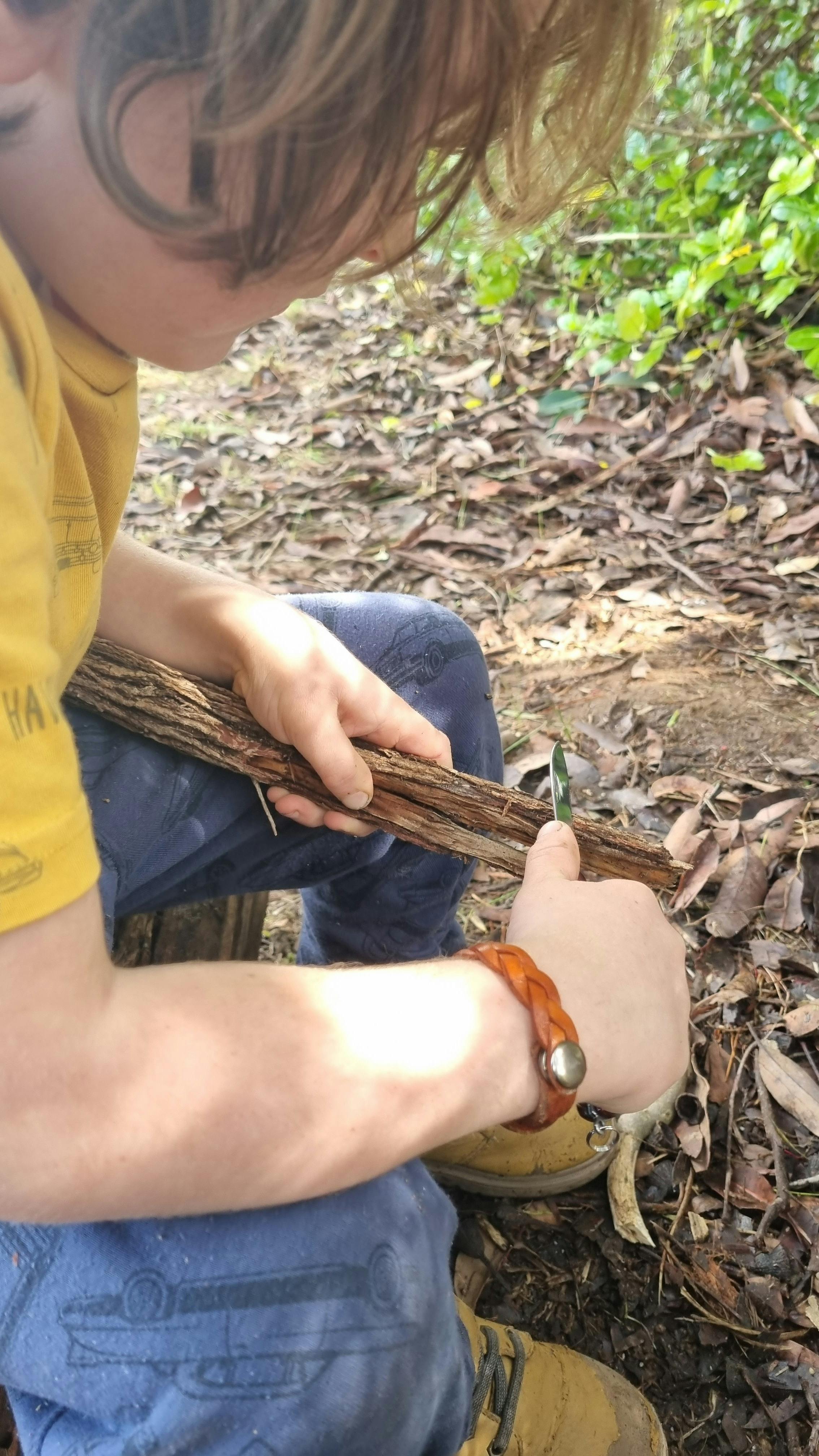 Whittling Survival Bush Skills Pemberton