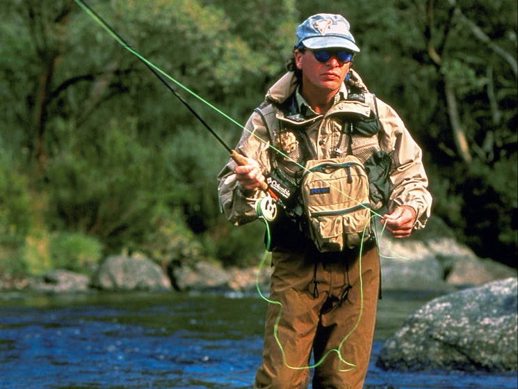 Fly fisherman