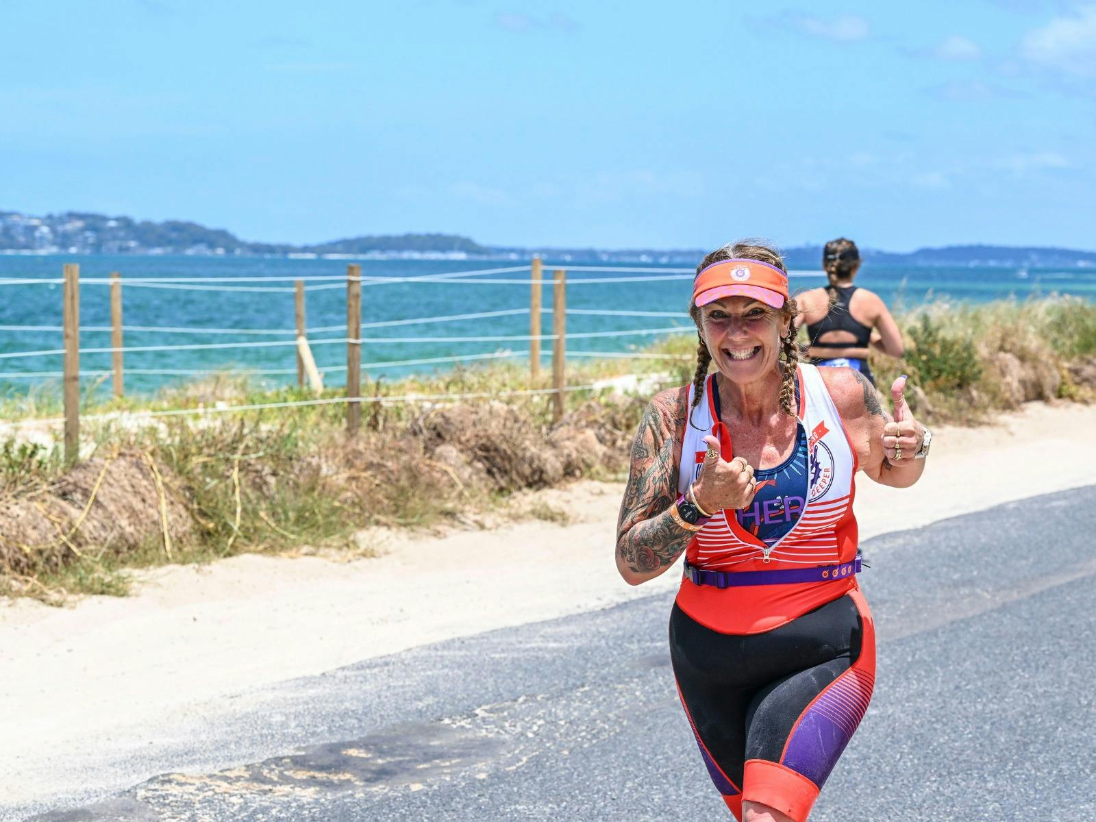Hawks Nest Tri Woman Smiling