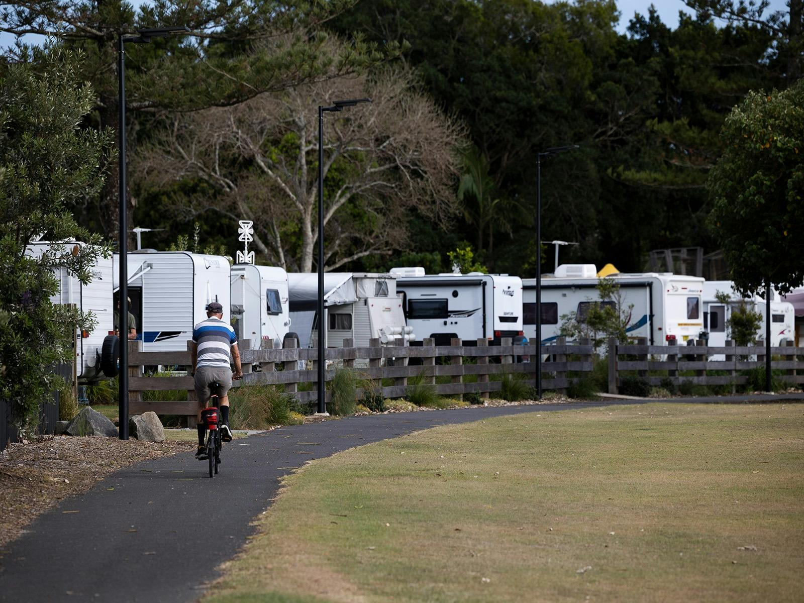 Cycling - Reflections Evans Head