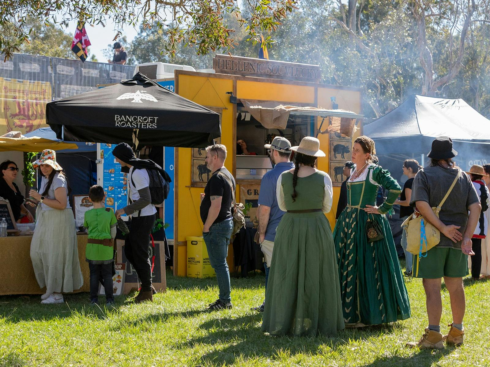 Medieval Market and Food Trucks