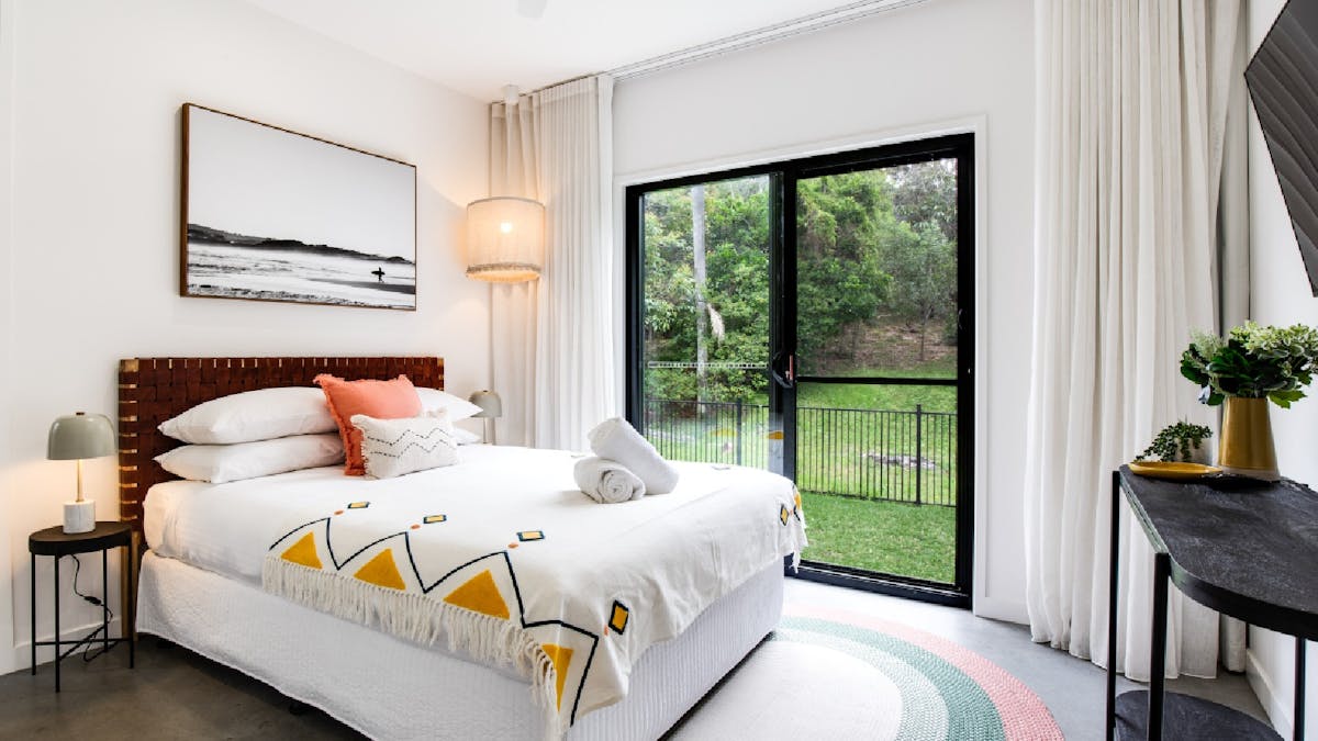 Master bedroom with ensuite