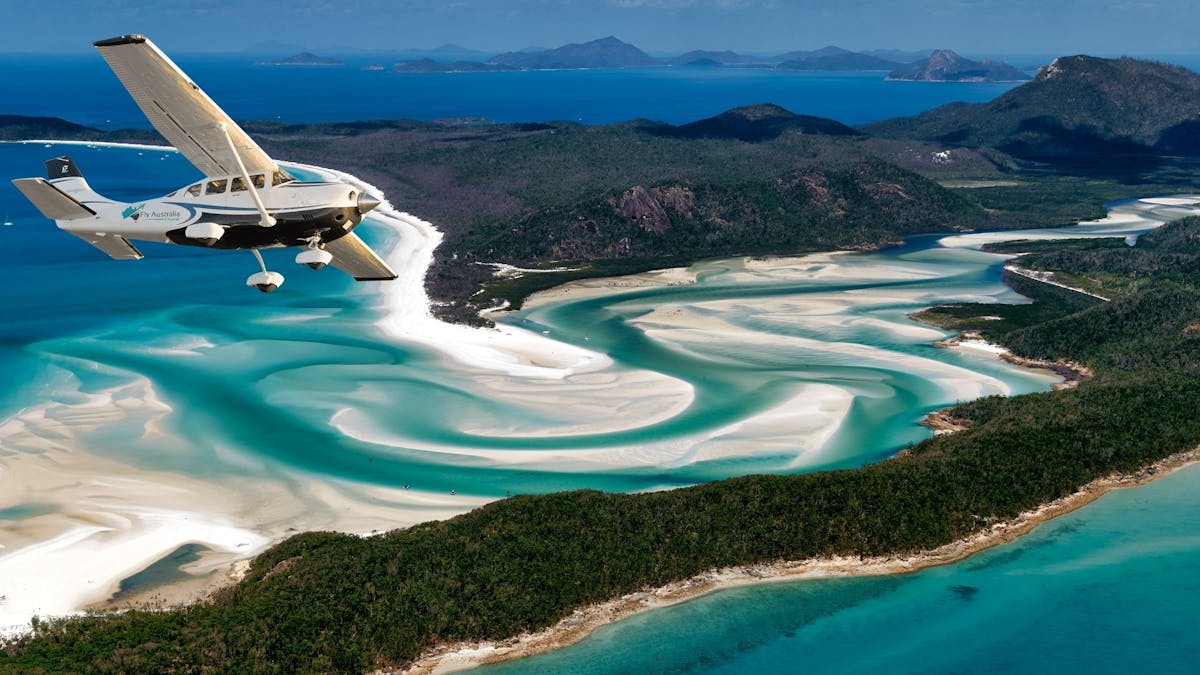 Hill inlet fly by