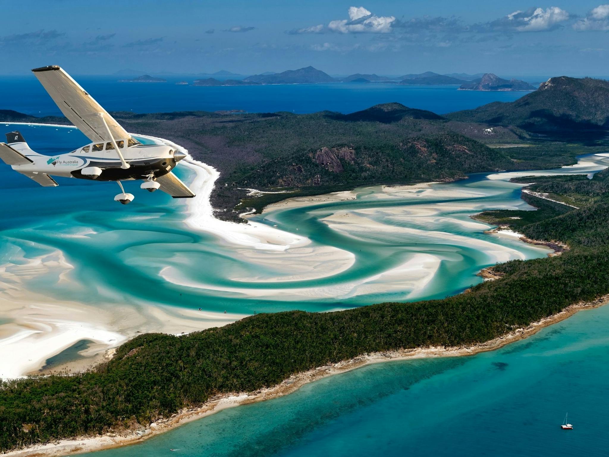 Hill inlet fly by Hill inlet fly by
