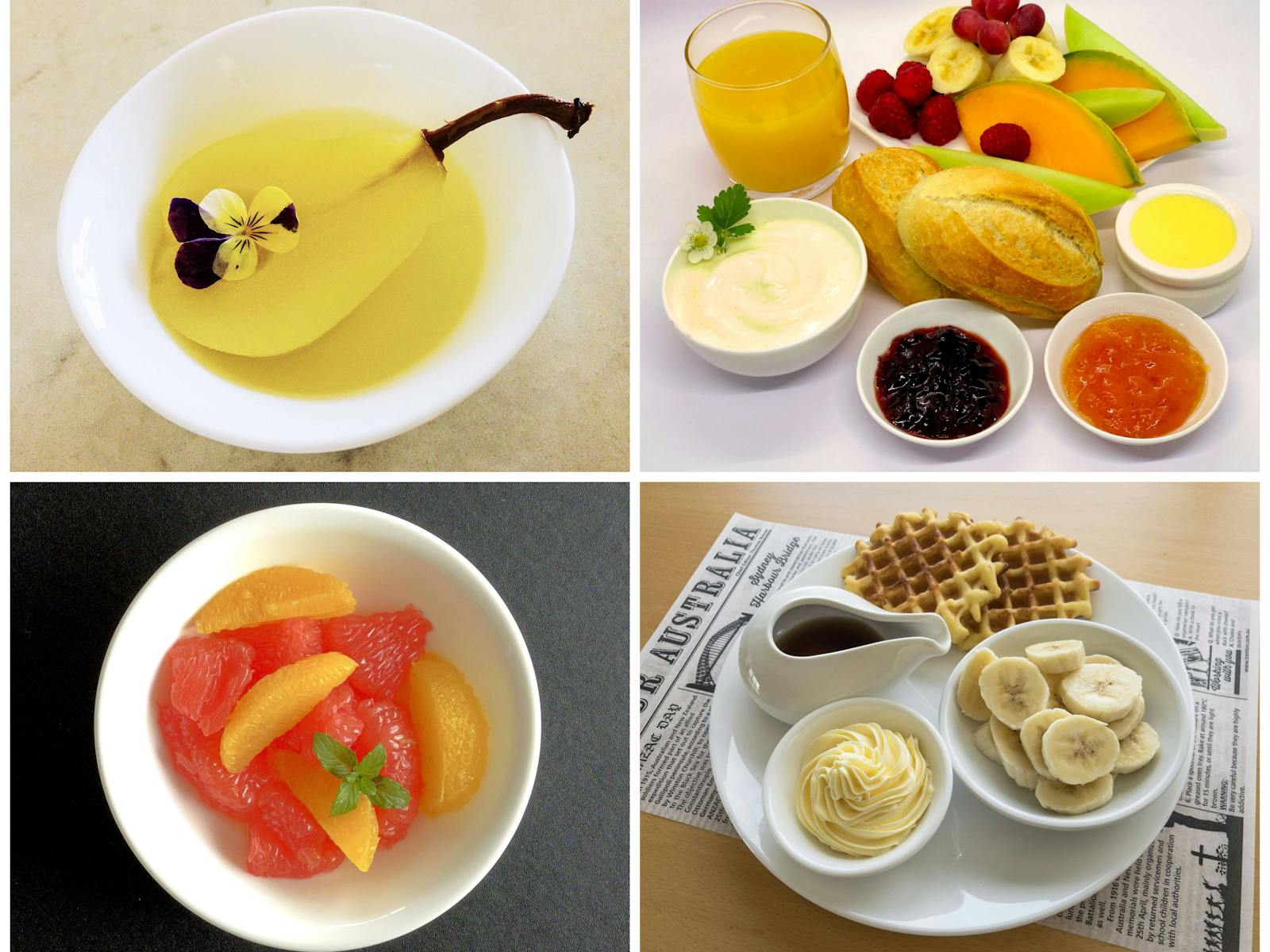 Oceana Breakfast Items