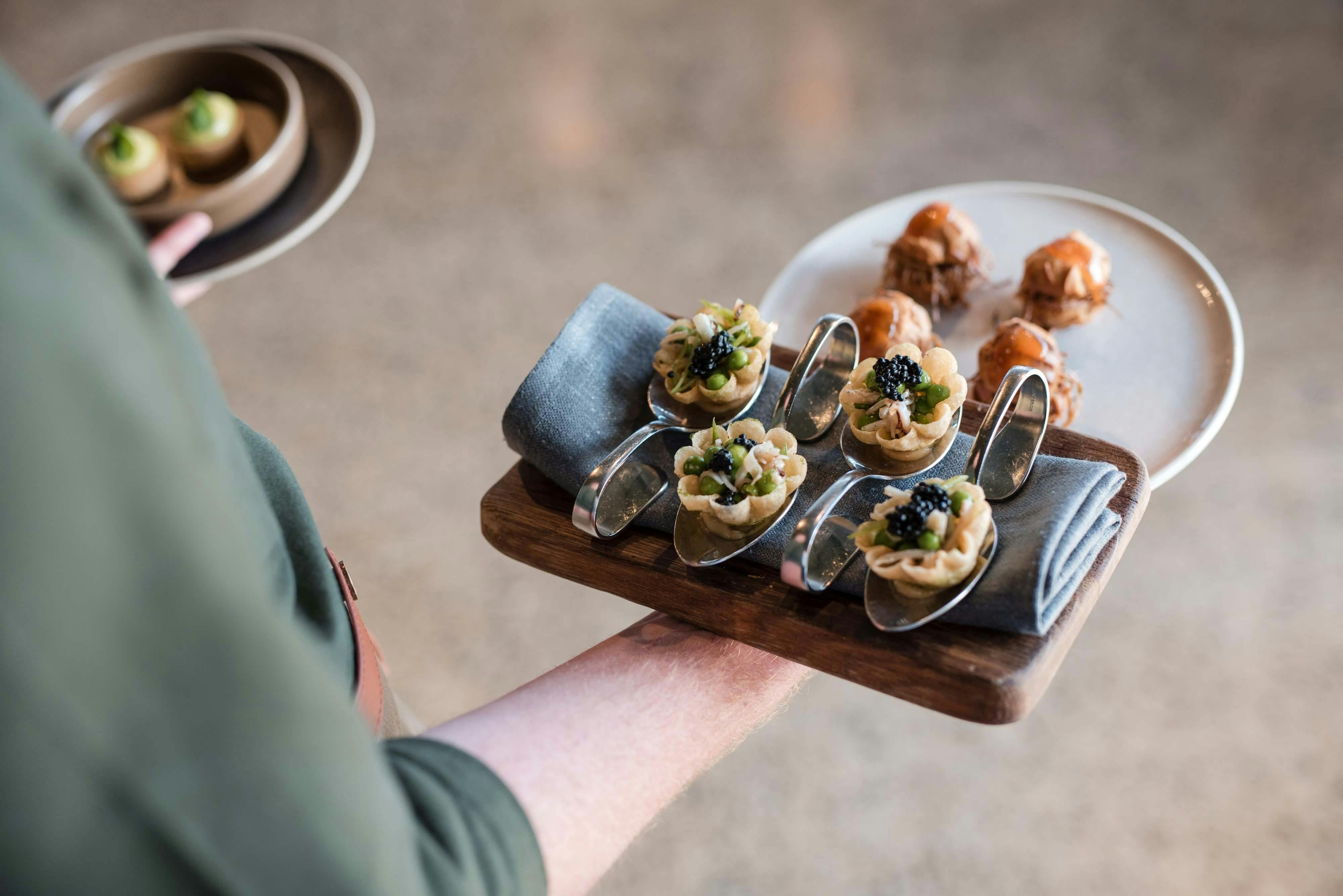 Snacks from the Provenance Menu at The Lane Vineyard in Hahndorf