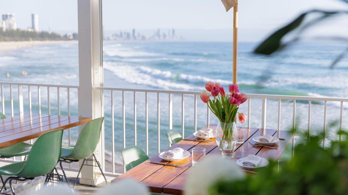 Views of the ocean from the Tropic Terrace