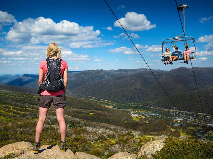 Views of Thredbo Valley