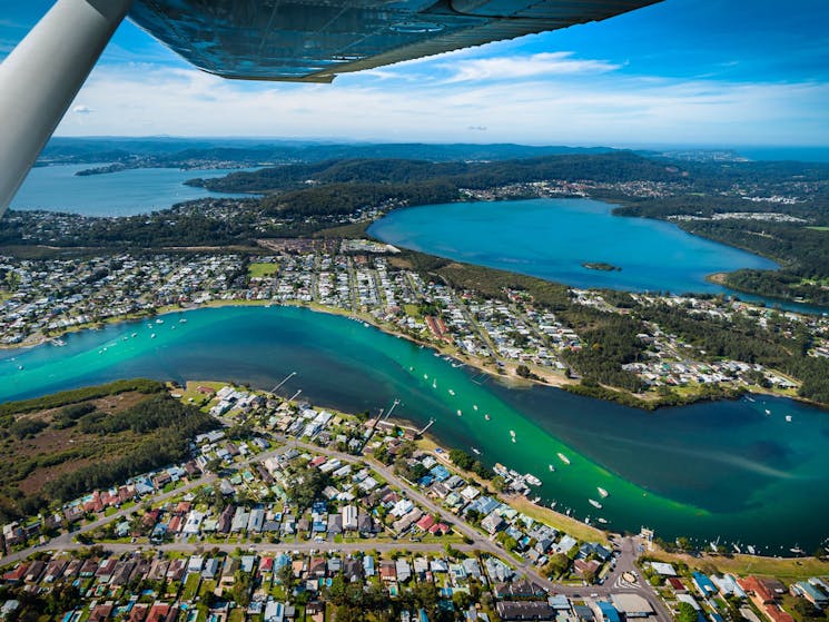 Photo of the Davistown and Empire Bay areas of Brisbane Waters