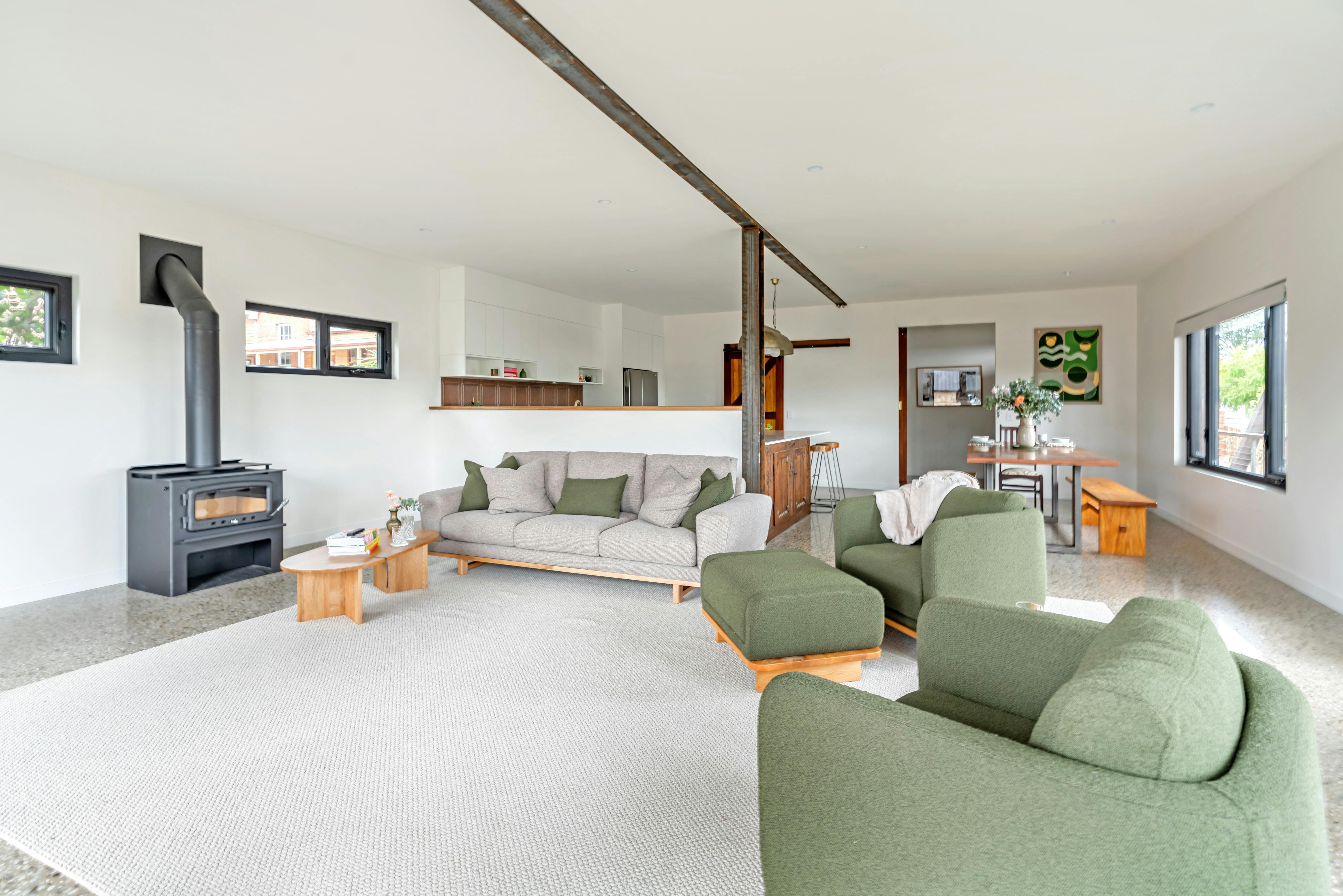 Living dining area