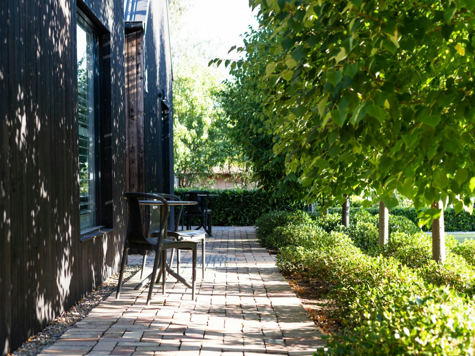 Die schwarzen Scheunen