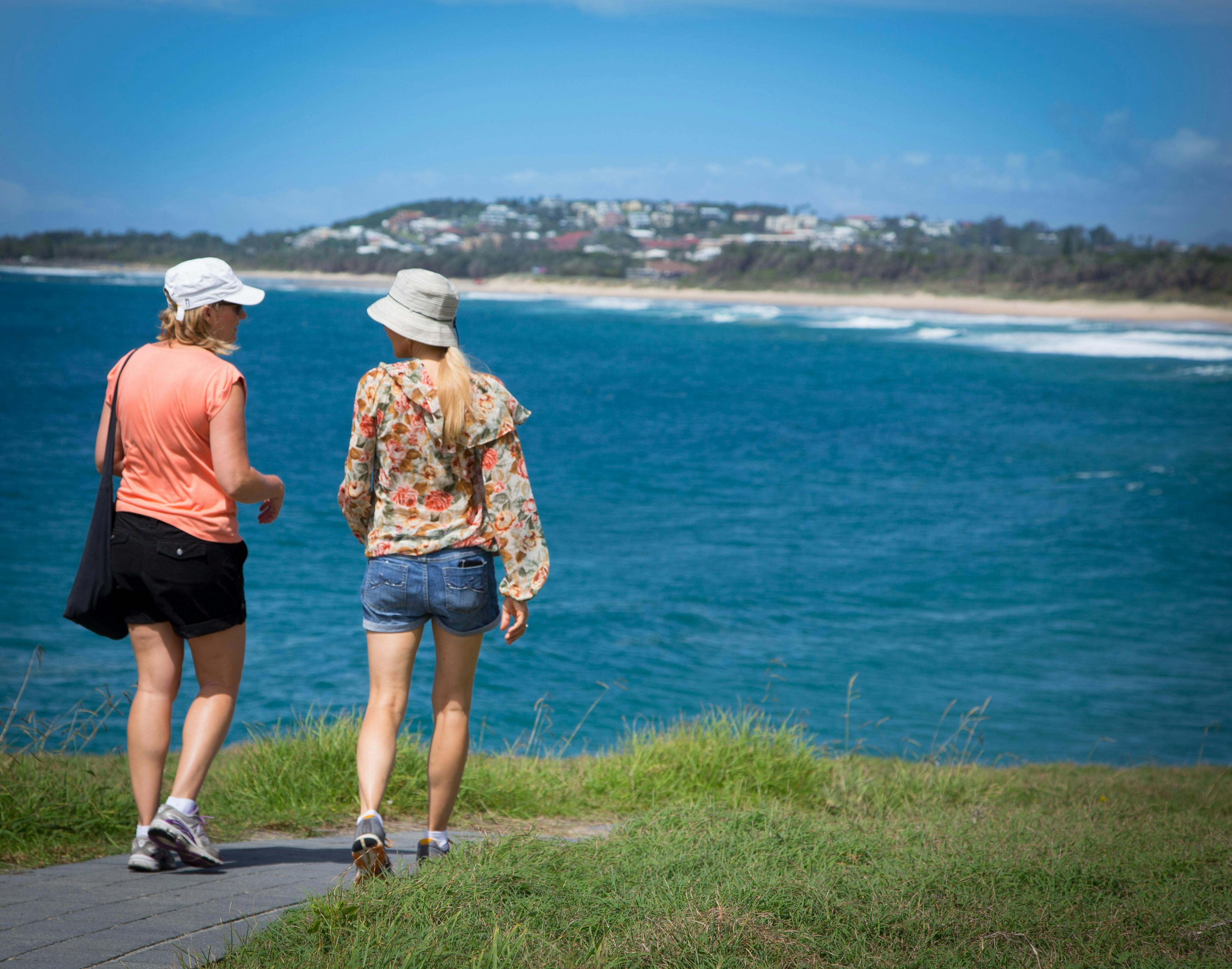 Walking the headland