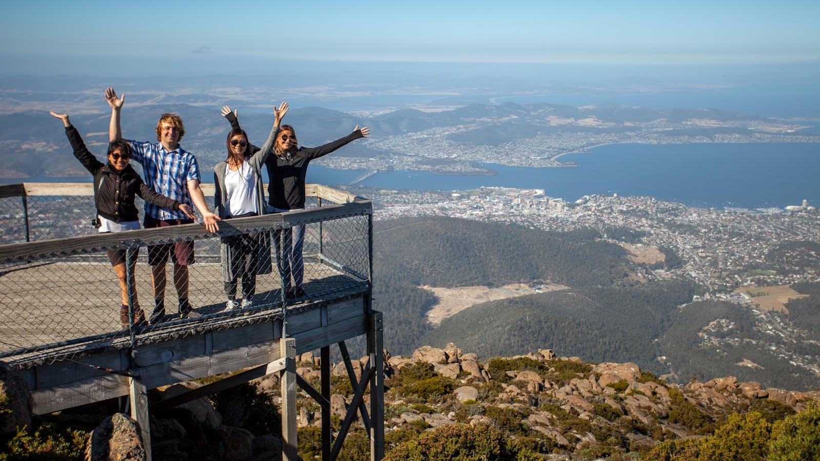 Mt. Wellington summit