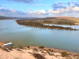 afternoon cruise - outlook over the Murchison River, Kalbarri WA