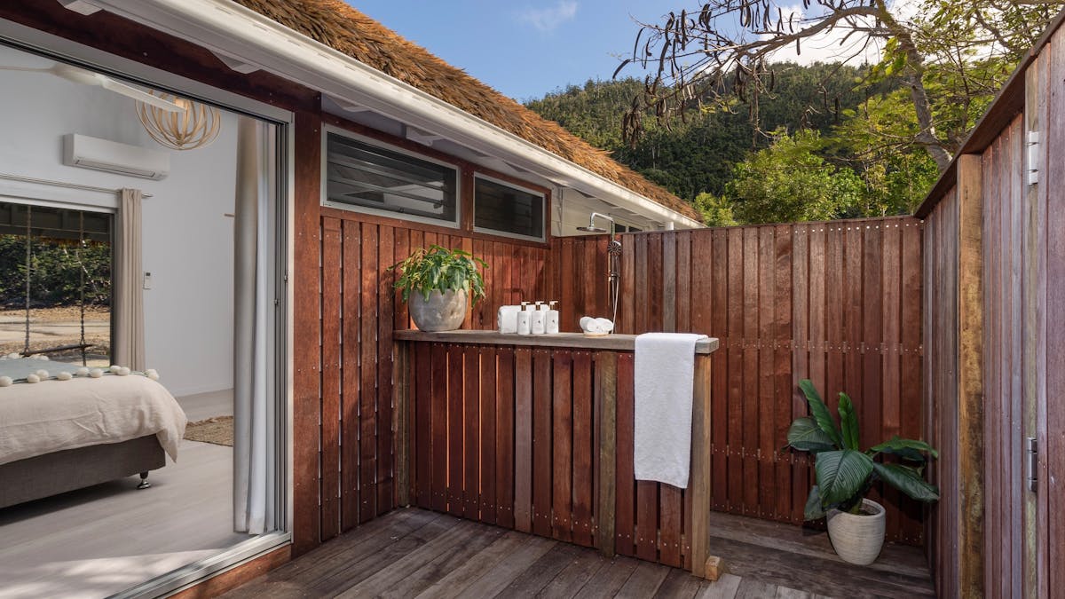 Outdoor shower