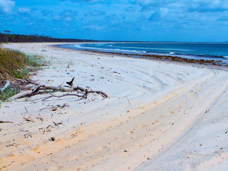 Shark Bay’s sweeping curve to the north.