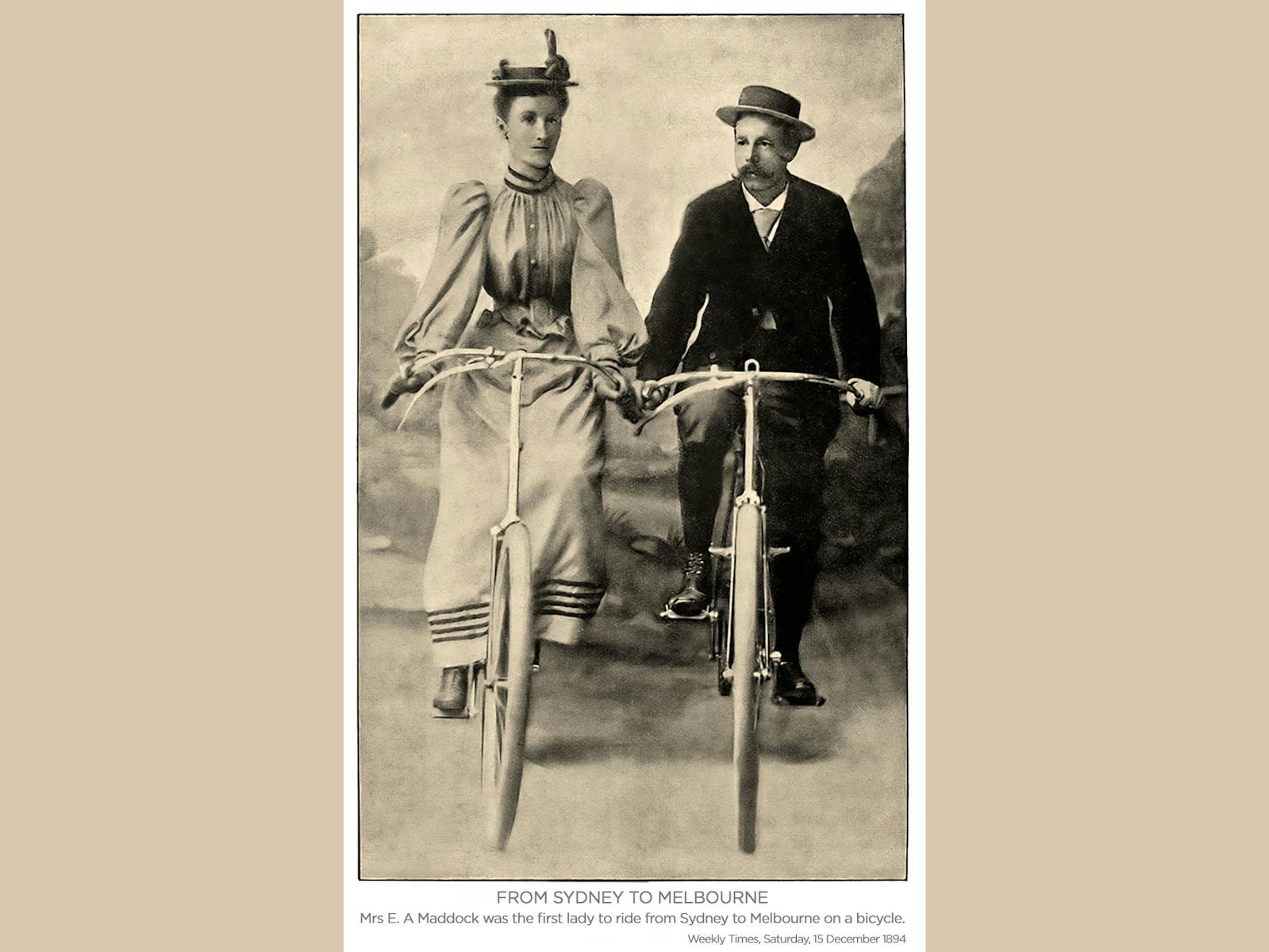 Image for Sarah Maddock Sydney to Melbourne 125 Year Commemorative Cycling Tour