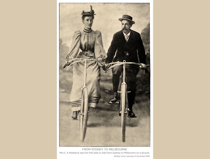 Image of the event 'Sarah Maddock Sydney to Melbourne 125 Year Commemorative Cycling Tour'