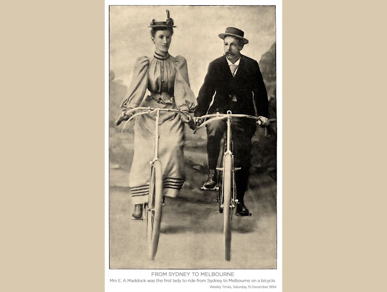 Image of the event 'Sarah Maddock Sydney to Melbourne 125 Year Commemorative Cycling Tour'