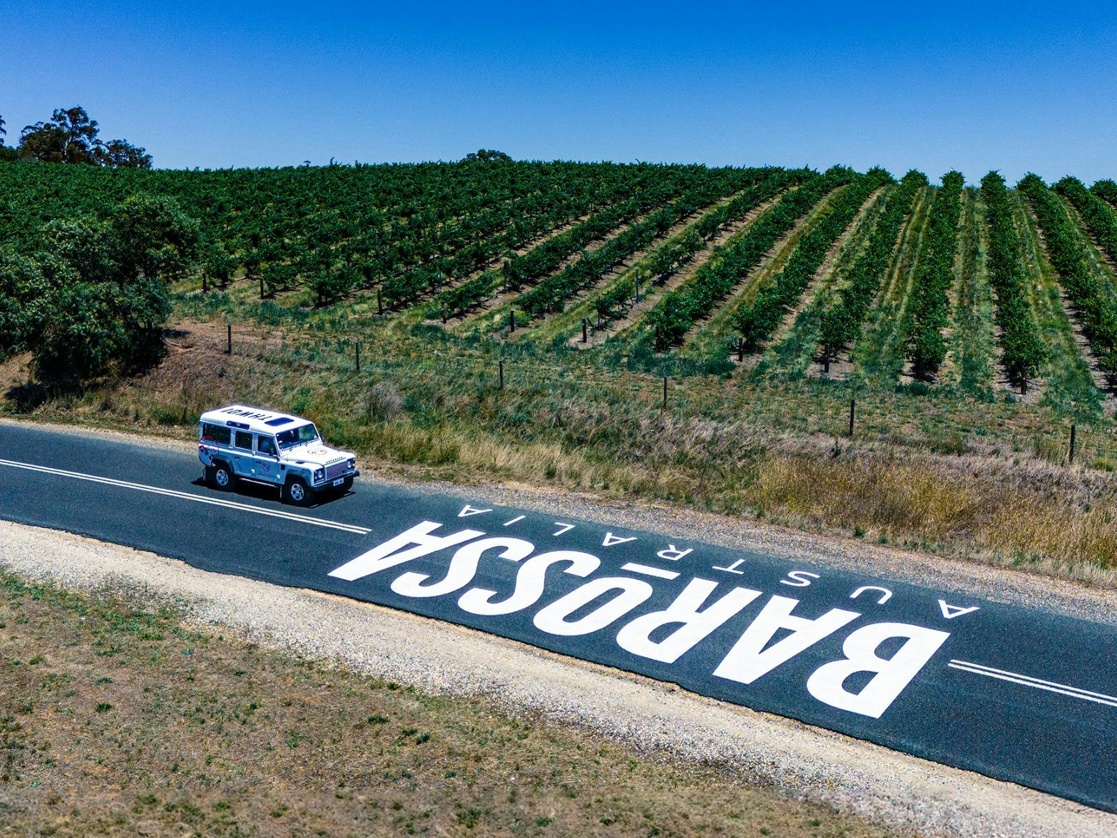 Two Hands Vineyard Tours, Defender Barossa