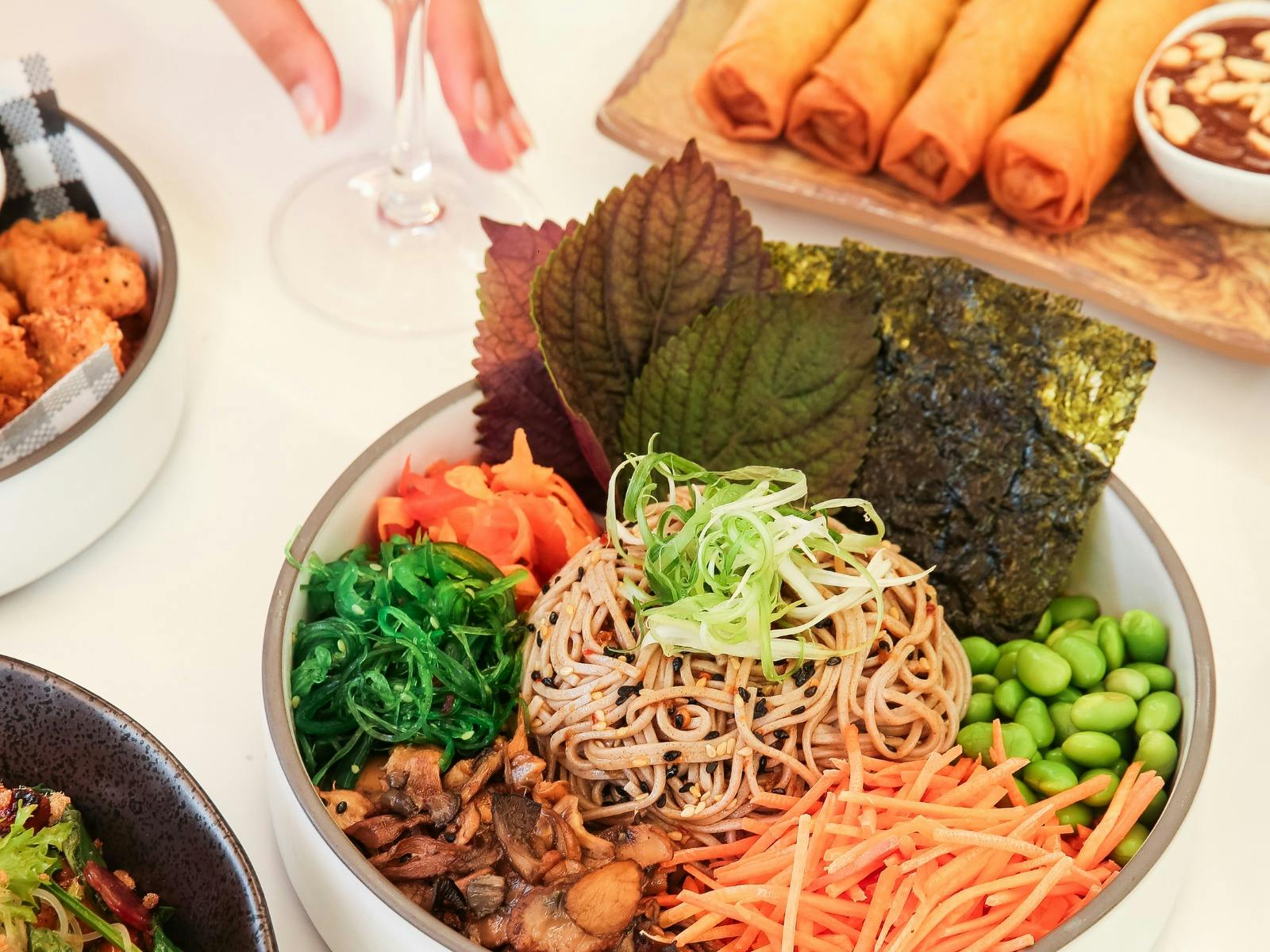 An exceptional selection of authentic Asian-inspired dishes. An exceptional selection of authentic Asian-inspired dishes.