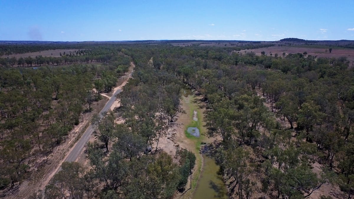 Looking Over Chain Lagoons