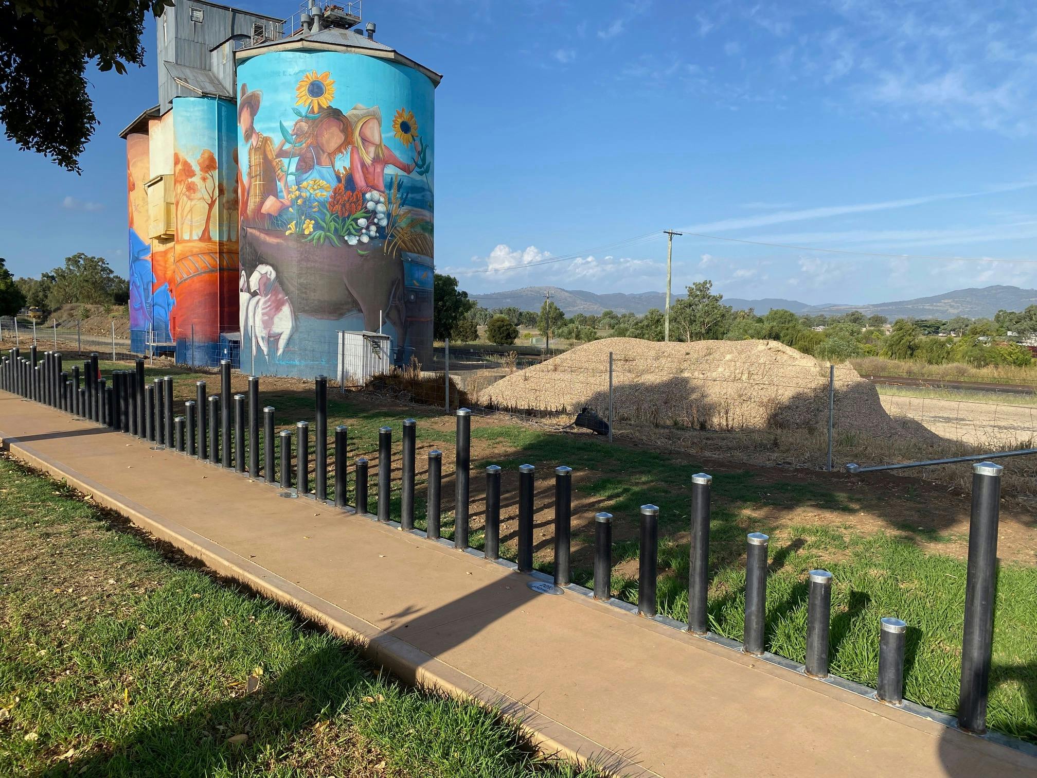 Quirindi Silo Art, Light and Sound Show