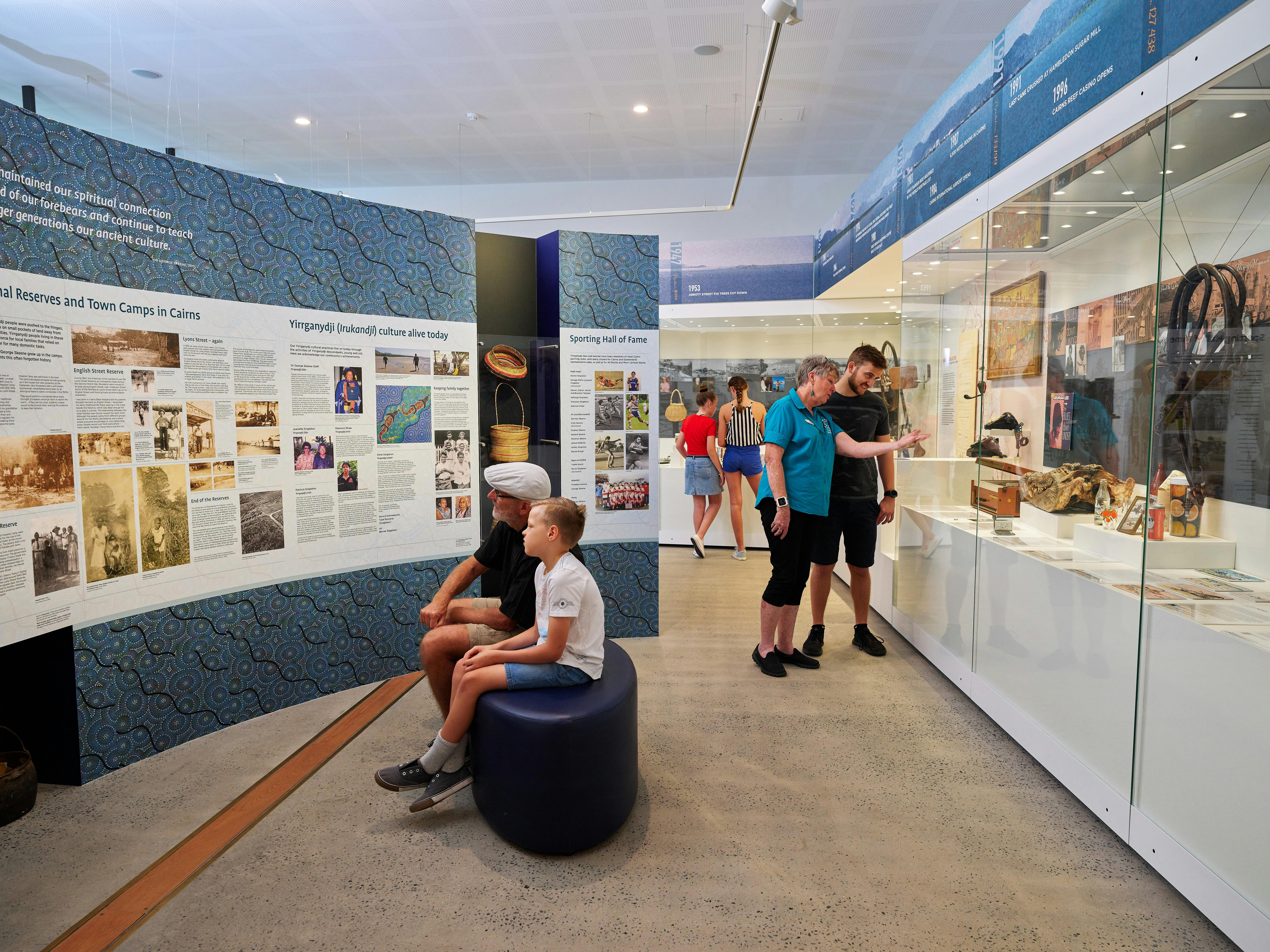 Cairns Museum interior