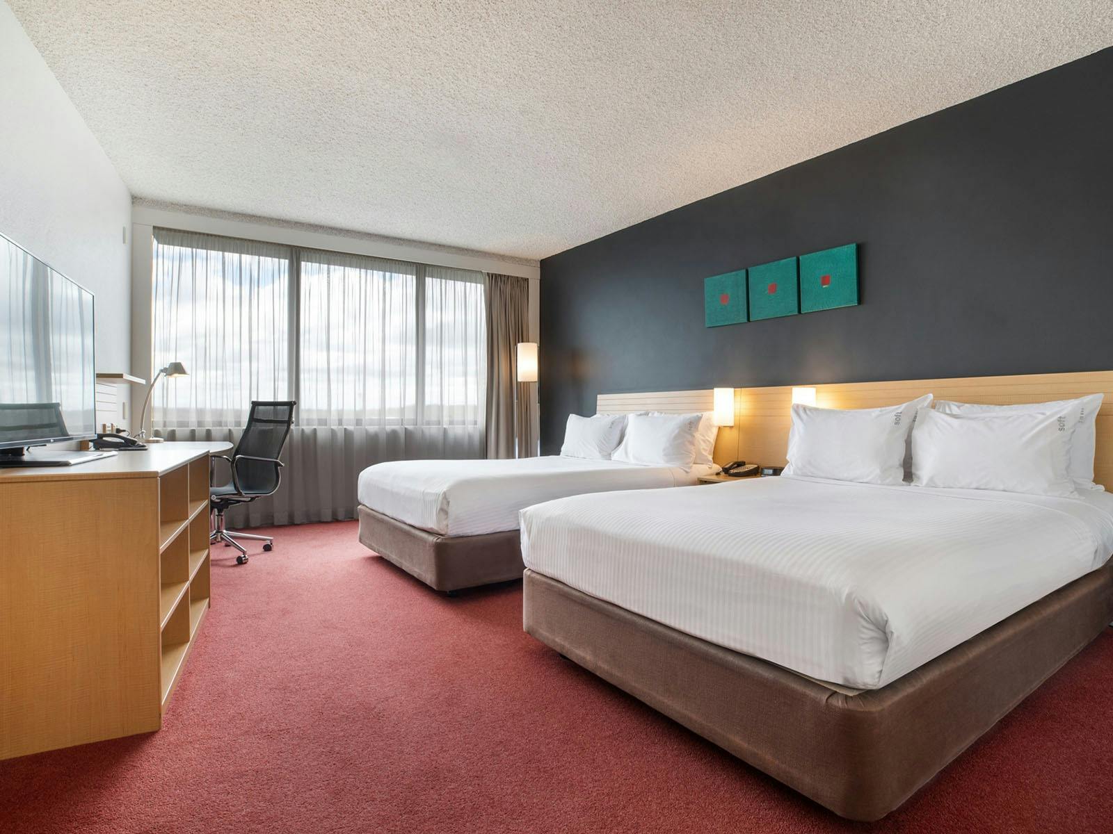 2 Double Beds Standard Room