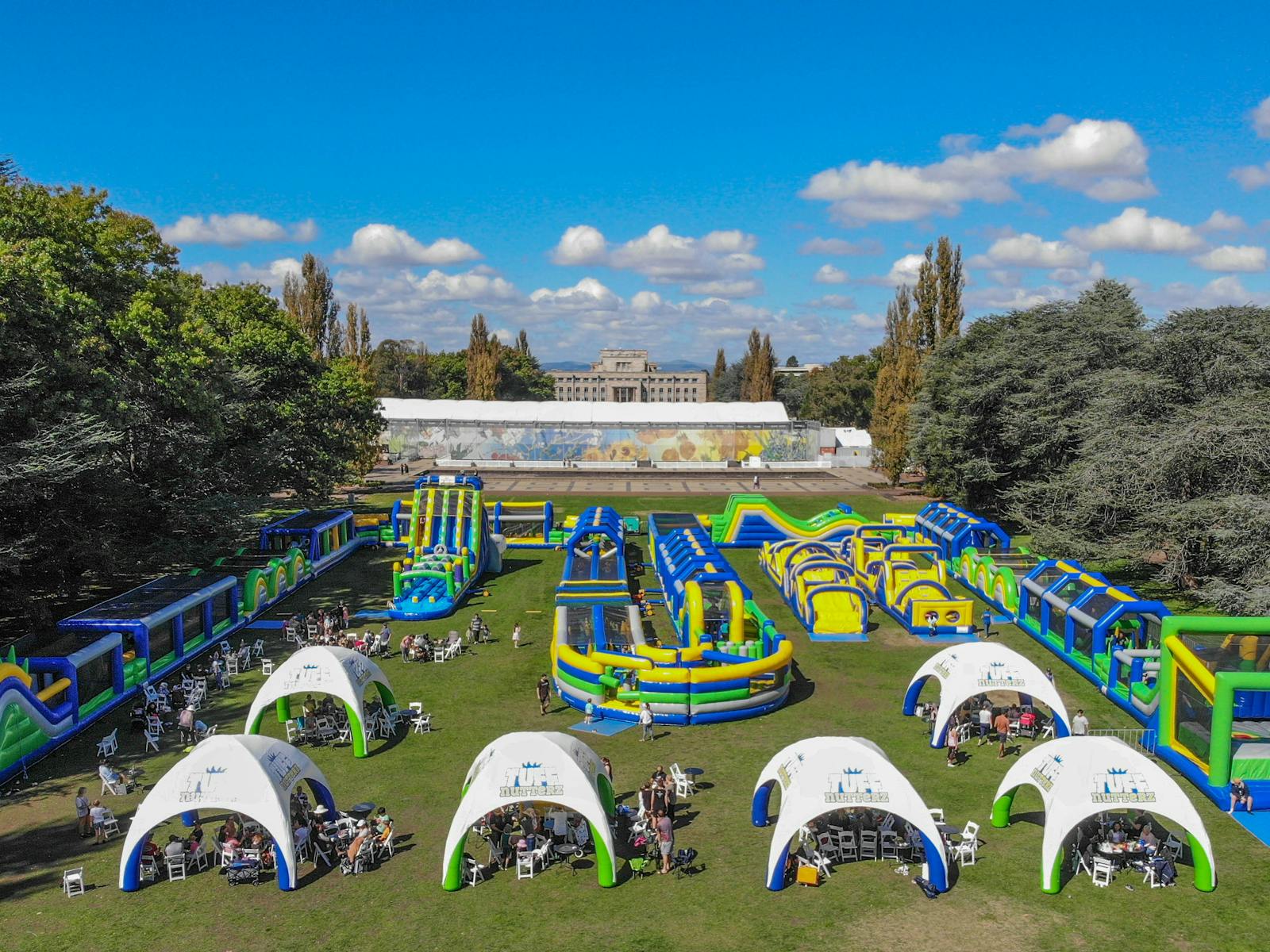 Image for Tuff Nutterz Canberra - Australia's Largest Inflatable Obstacle Course