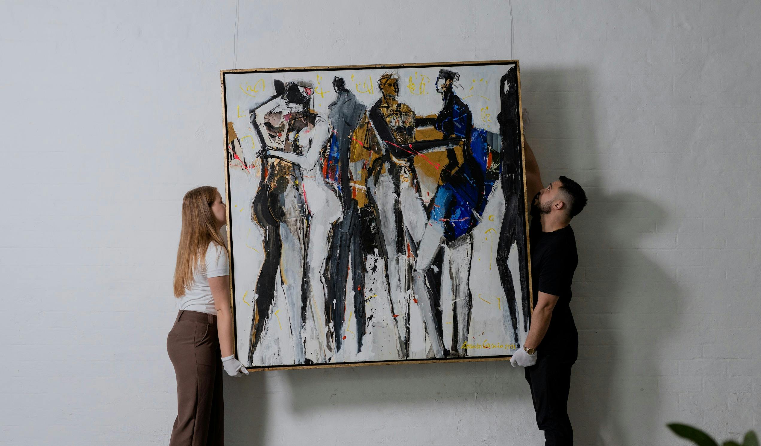 Painting by Lorenzo Cascio